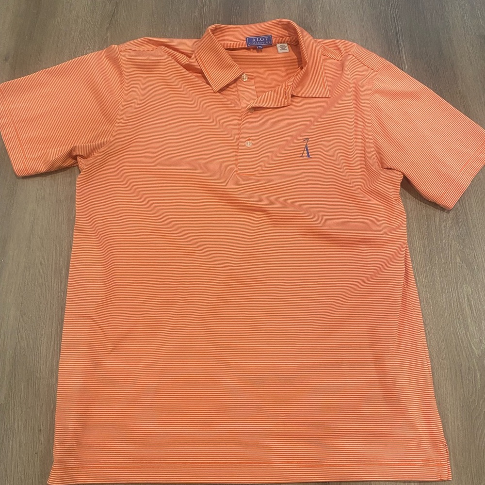 ALOT Collection Orange Polo Shirt Classic Design